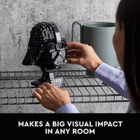 Load image into Gallery viewer, LEGO Star Wars Darth Vader Helmet Set for Adults
