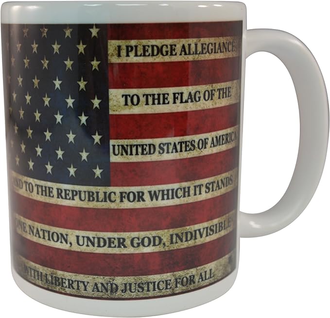 Rogue River Tactical Patriotic USA Flag Coffee Mug