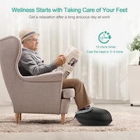 Load image into Gallery viewer, Foot Massager Machine with Heat &amp; Deep Kneading for Foot Pain Relief

