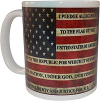 Load image into Gallery viewer, Rogue River Tactical Patriotic USA Flag Coffee Mug
