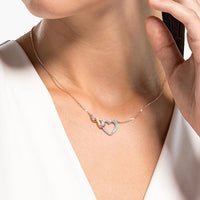 Load image into Gallery viewer, Swarovski Infinity Heart Jewelry Collection, Necklaces
