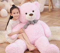 Load image into Gallery viewer, Giant 4Ft Pink Teddy Bear - Soft Plush Toy for All Ages &amp; Occasions
