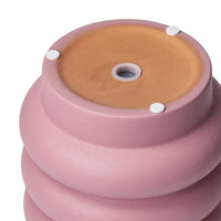 Load image into Gallery viewer, 6&quot; Chinook Ceramic Bubble Planter Pink Modern Design
