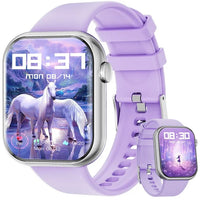 Load image into Gallery viewer, Purple Wireless Calling Smartwatch for Women
