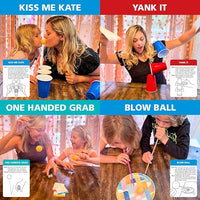 Load image into Gallery viewer, Minute of Fun Party Game - 237 Fast Challenges for All Ages, 2-12 Players
