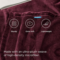 Load image into Gallery viewer, Blanket Queen Plush, Lightweight, Cozy Bed Blanket 90x90 Inches
