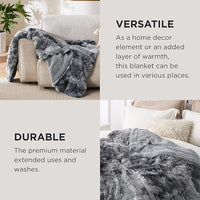Load image into Gallery viewer, Sherpa Fleece Blanket - Ultra Soft, Cozy, Fuzzy Faux Fur Throw 50&quot;x60
