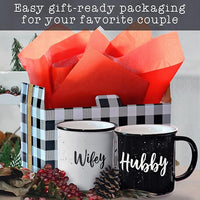 Load image into Gallery viewer, Wifey Hubby Mugs Set of 2 Coffee Mug
