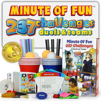 Load image into Gallery viewer, Minute of Fun Party Game - 237 Fast Challenges for All Ages, 2-12 Players

