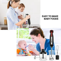 Load image into Gallery viewer, 5-in-1 Immersion Hand Blender Set 1000W - Turbo Mode &amp; 20 Speeds
