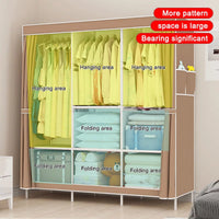 Load image into Gallery viewer, Portable Clothes Organizer Wardrobe Closet - 50x17x67inch
