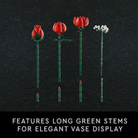 Load image into Gallery viewer, LEGO Icons Bouquet of Roses, Home Décor Artificial Flowers
