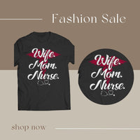 Load image into Gallery viewer, Wife mom Nurse  - Unisex Shirt
