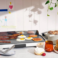 Load image into Gallery viewer, XL 12&quot; x 22&quot; Non-Stick Electric Griddle
