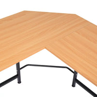 Load image into Gallery viewer, Space-Saving L-Shaped Computer Desk for Home Office Workstation

