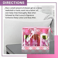 Load image into Gallery viewer, Sweet Bloom Spa Travel Set - Body Lotion, Shower Gel, Mist, Unisex Fragrance
