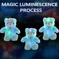 Load image into Gallery viewer, Light Up Bear LED Bear Stuffed Animals with Bowtie Glow Bear Plush Toys Doll Gifts Valentine&#39;s Day Christmas Birthday 12 Inch
