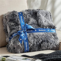 Load image into Gallery viewer, Sherpa Fleece Blanket - Ultra Soft, Cozy, Fuzzy Faux Fur Throw 50&quot;x60
