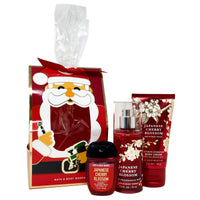 Load image into Gallery viewer, Bath and Body Works Japanese Cherry Blossom Merry Christmas Mini Gift Set
