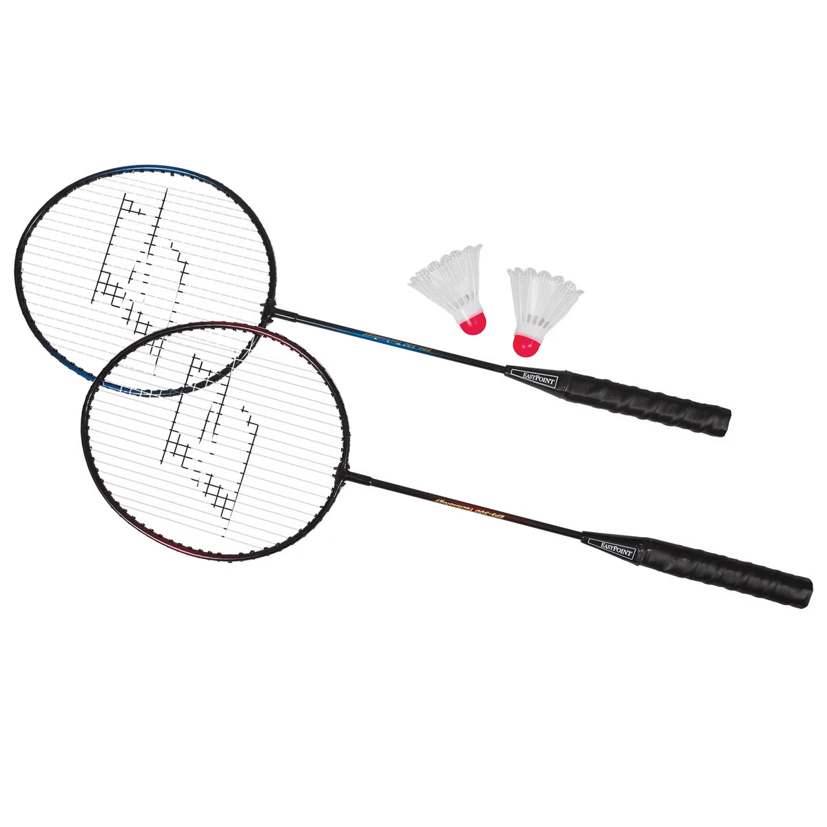 Badminton Set with Durable Rackets & Shuttlecocks