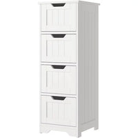 Load image into Gallery viewer, Modern Bathroom Floor Cabinet with 4 Drawers
