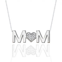 Load image into Gallery viewer, MOM Moissanite Pendant Necklace

