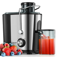 Load image into Gallery viewer, 1300W Power Juicer Machine - Dual Speed, Safety Lock, Easy to Clean
