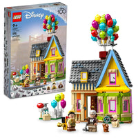 Load image into Gallery viewer, LEGO Disney and Pixar ‘Up’ House 43217 Disney 100 Celebration Classic Building Toy Set for Kids and Movie Fans Ages 9+, A Fun Gift for Disney Fans and Anyone Who Loves Creative Play
