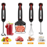 Load image into Gallery viewer, 5-in-1 Immersion Hand Blender Set 1000W - Turbo Mode &amp; 20 Speeds
