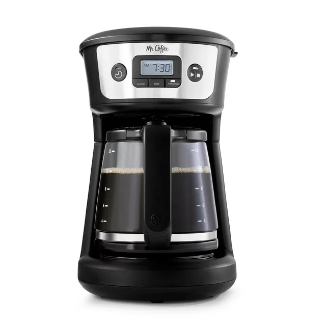 12-Cup Stainless Steel Programmable Coffee Maker