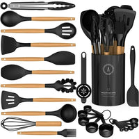 Load image into Gallery viewer, Premium 14-Piece Silicone Cooking Utensil Set
