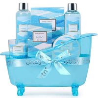 Load image into Gallery viewer, Ocean Bliss Spa Gift Set, 7-Piece Relaxation Bath &amp; Body Kit
