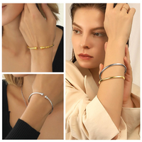 Load image into Gallery viewer, Twisted Gold Bracelet for Women
