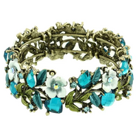 Load image into Gallery viewer, Vintage Flower Bracelet Bangle
