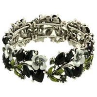 Load image into Gallery viewer, Vintage Flower Bracelet Bangle
