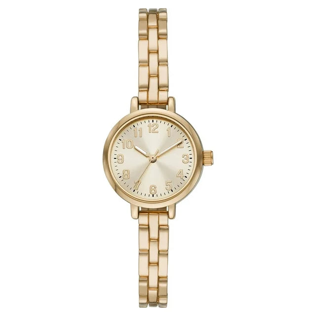 Women's Gold Tone Bracelet Watch