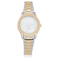 Load image into Gallery viewer, Women&#39;s Two-Tone Analog Watch with Expansion Band
