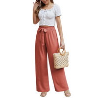 Load image into Gallery viewer, Women Casual Wide Leg Pants
