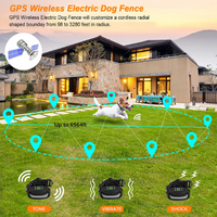 Load image into Gallery viewer, GPS Wireless Dog Fence Pet Waterproof Training Collars
