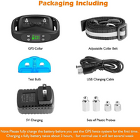 Load image into Gallery viewer, GPS Wireless Dog Fence Pet Waterproof Training Collars
