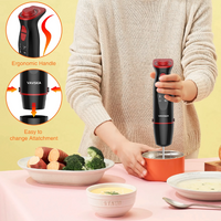 Load image into Gallery viewer, 12-Speed Multi-Function Handheld Stick Blender with Stainless Steel Blades for Immersion Blending
