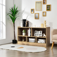 Load image into Gallery viewer, Wooden 5 Cube Children Storage Cabinet Bookcase Toy Storage
