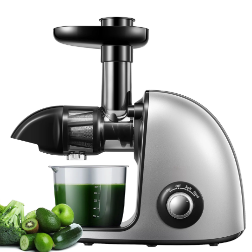 Juicer Machine Cold Press Juicer for Fruits and Vegetables Easy to Clean with Reverse Function