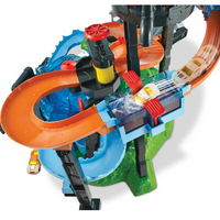 Load image into Gallery viewer, Hot Wheels Playset Ultimate Gator Car Wash with Color-Changing Toy Car
