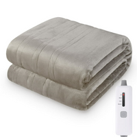 Load image into Gallery viewer, Electric Throw Blanket: 72&quot; x 84&quot;; Full Size; Fast Heating; 4 Heating Levels; Auto-off after 10 hours; Machine Washable
