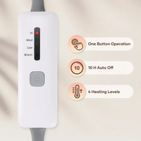 Load image into Gallery viewer, Electric Throw Blanket: 72&quot; x 84&quot;; Full Size; Fast Heating; 4 Heating Levels; Auto-off after 10 hours; Machine Washable
