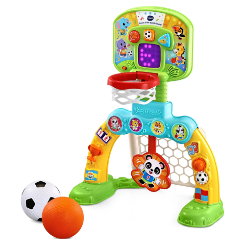 Count & Win Sports Center, Basketball and Soccer Toy for Toddlers