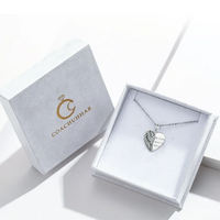 Load image into Gallery viewer, Angel Wings Locket Necklace 925 Sterling Silver Heart Locket Necklace
