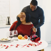 Load image into Gallery viewer, Eternal Love: Preserved Red Rose and &#39;I Love You&#39; Necklace in 100 Languages – Romantic Floral Gift for Her
