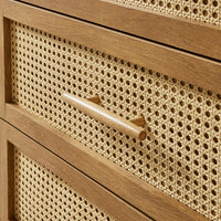 Load image into Gallery viewer, Springwood 4-Drawer Dresser, Tropical Light Honey Finish
